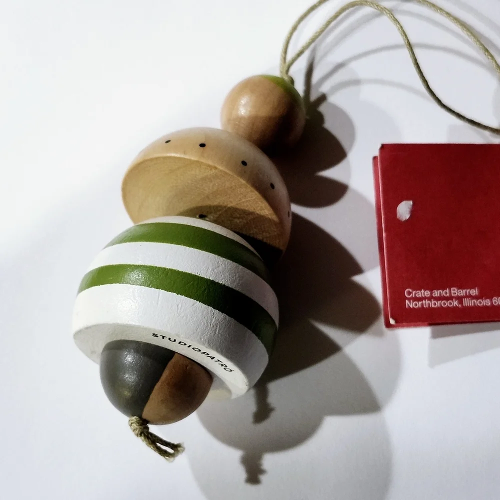 CRATE & BARREL FAMILY ORNAMENT Child HANG WITH THE FAMILY